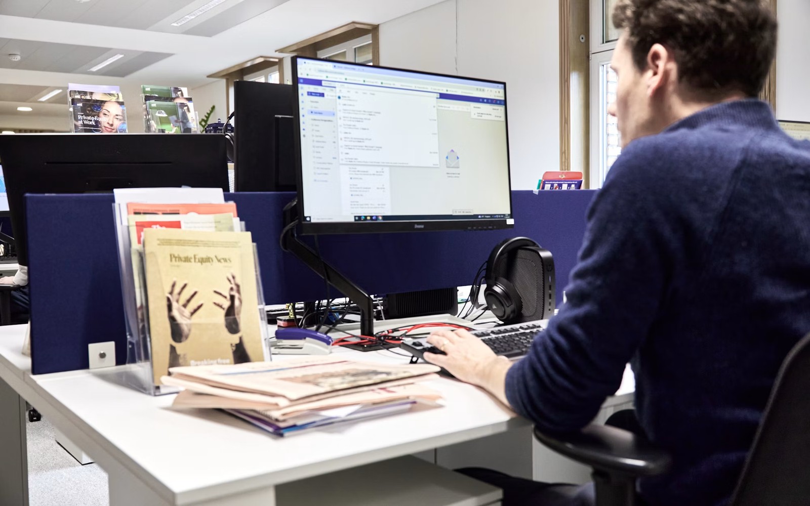 Oil and gas royalty review desk